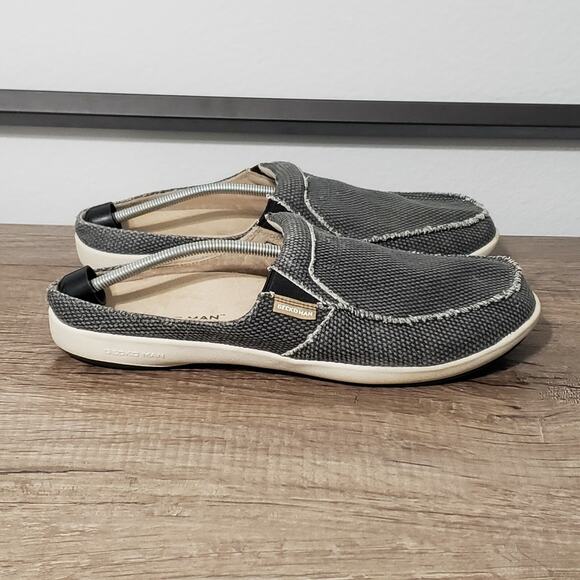 Gecko Man Siesta Men's Comfort Slip-On Mules Shoes Slippers Size 14 Gray - Picture 3 of 8